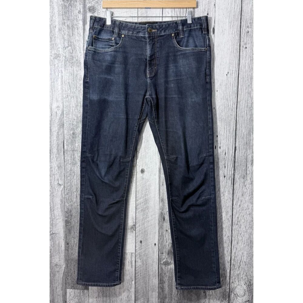 Vertx Defiance Tactical Jeans Mens 36x34 Distressed Comfort Stretch (Fit 36x33)